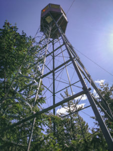 lookout tower des Mount Hunters