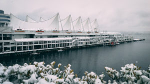 Canada Place Vancouver im Winter