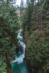 Wasserfall im Lynn Canyon