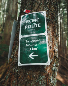 Schild BCMC Trail