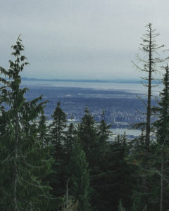 Aussicht vom Grouse Mountain