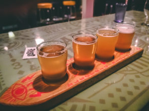 Flight in der Electric Bicycle Brewery