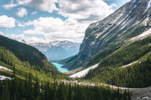 Blick auf den Lake Louise