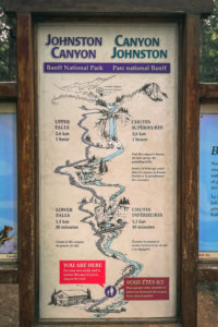 Schild Johnston Canyon