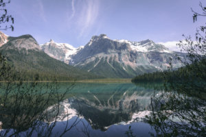 Emerald Lake und Berge