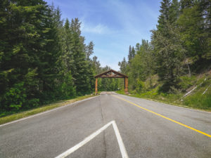 Eingang Mount Revelstoke Nationalpark